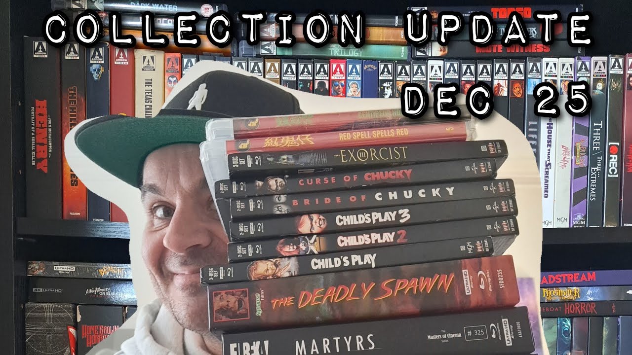 COLLECTION UPDATE DEC 25 #screamfactory #arrowvideo #synapse #curzon #secondsight