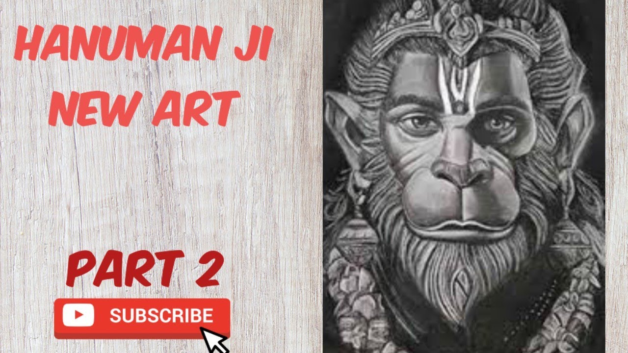 Hanuman Ji new drawing part 2
