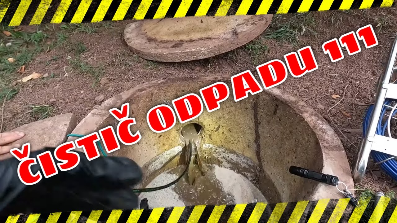Čištění odpadů 111 (kořeny | roots | tlakové čištění )
