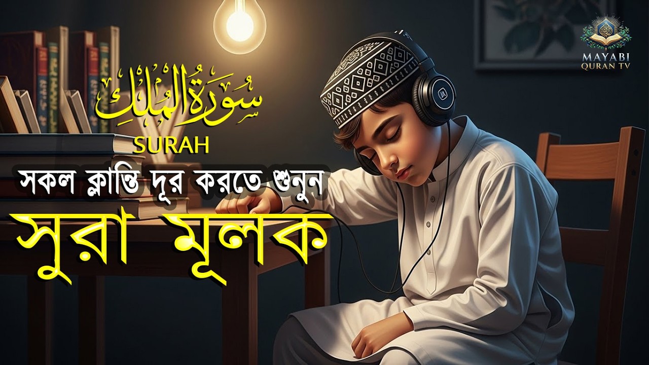 শান্তিময় ঘুমের জন্য শুনুন সূরা মূলক  | Surah Al Mulk by Alaa Aqel | সূরা আল মূলক তেলাওয়াত ।।