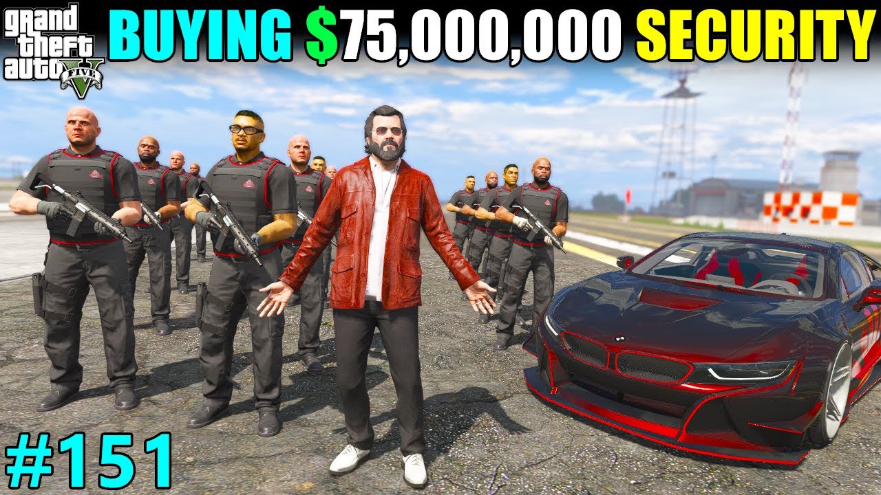 FINALLY BUYING $75,000,000 SPG SECURITY | GTA 5 GAMEPLAY #151