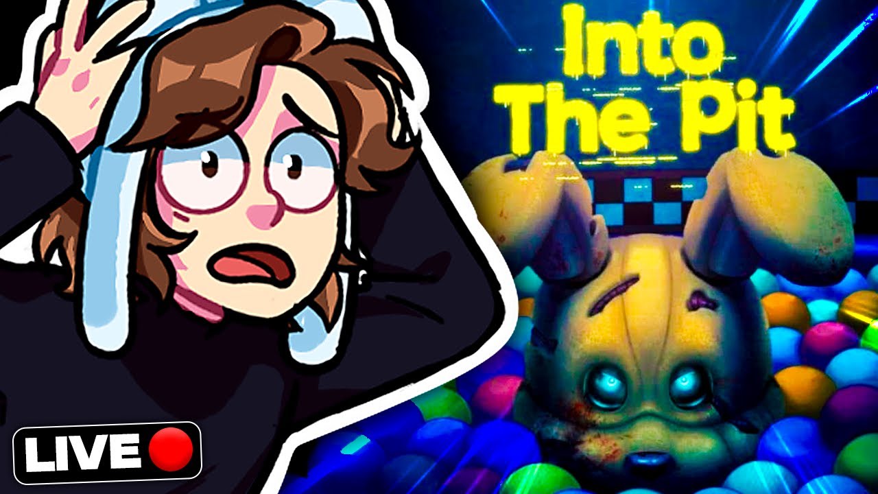 [LIVE 20] - JOGANDO FNAF INTO THE PIT!