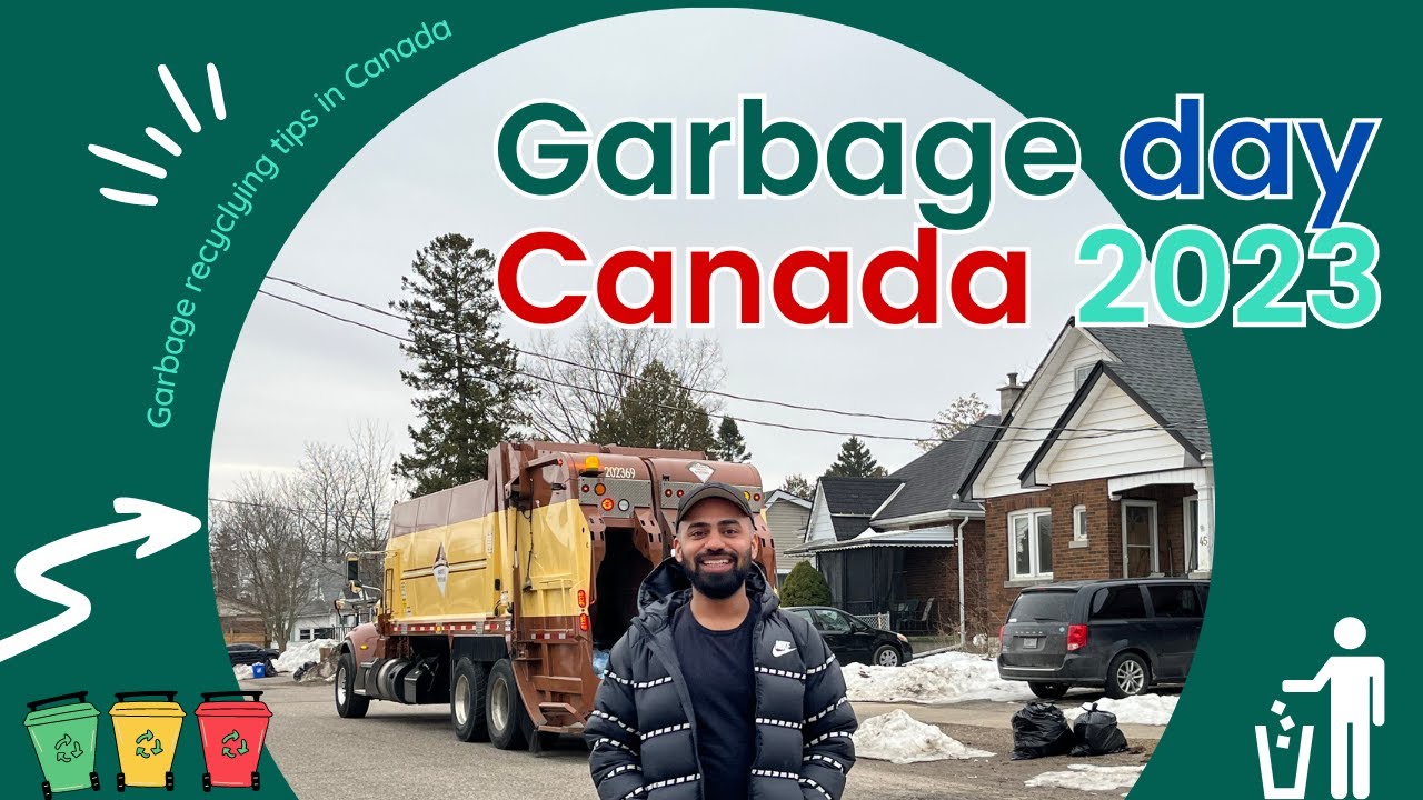 Garbage Day In Canada 2023 | How to recycle garbage | London Ontario