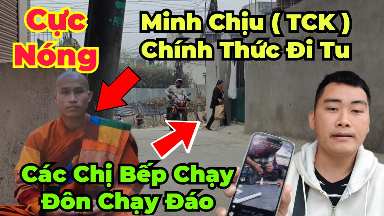 Cực Nóng : TCK xuống tóc chiều nay bắt đầu đi tu... Các chị bếp chạy hối hả mua đồ cho các khầy