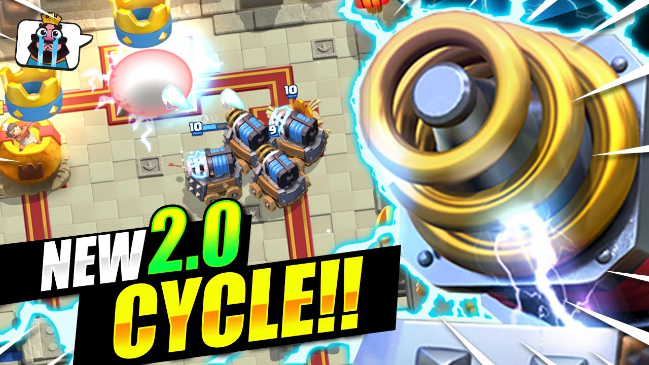 #1 FASTEST SPARKY CYCLE DECK IN CLASH ROYALE HISTORY!! 2.0 CYCLE!!!