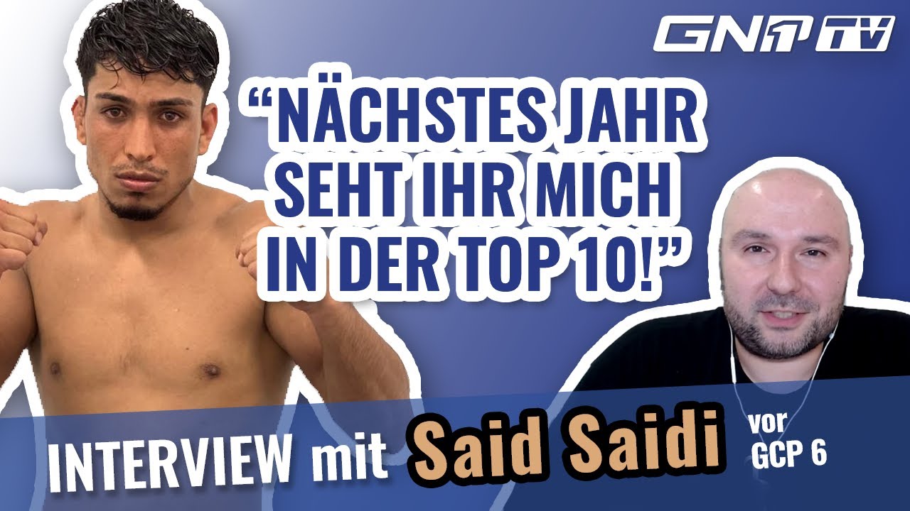 Said Saidi: Mein Ziel für 2023 ist die Top 10! - Interview vor GCP 6