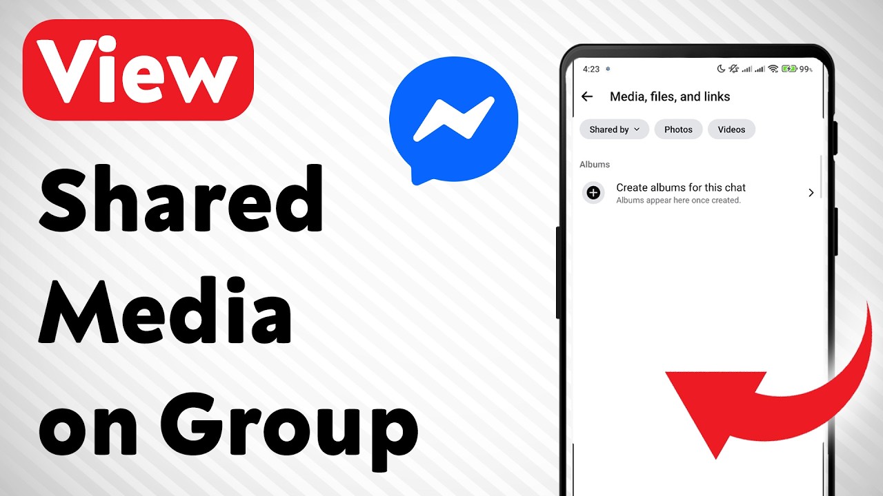 How to View Shared Media on Group on Messenger (Updated)