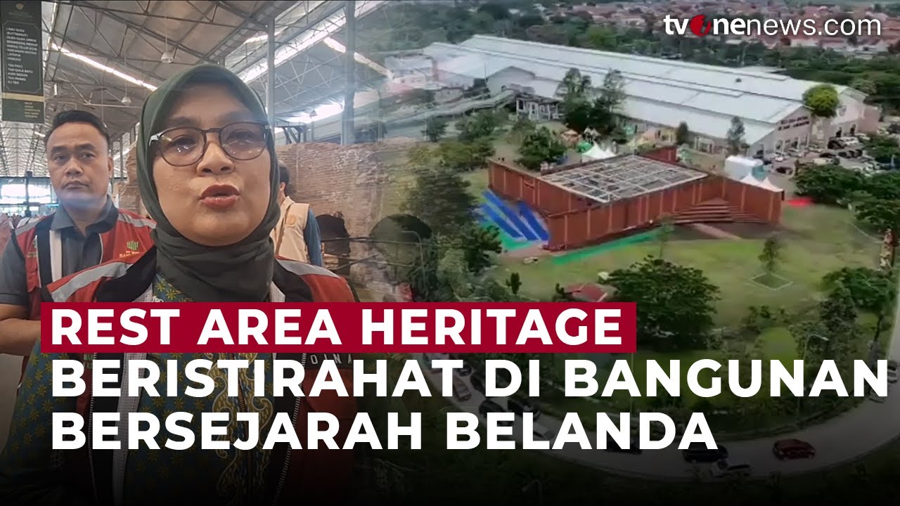 Rest Area Heritage: Bekas Pabrik Gula Belanda Jadi Ikon Wisata Jalur Mudik | OneNews Update