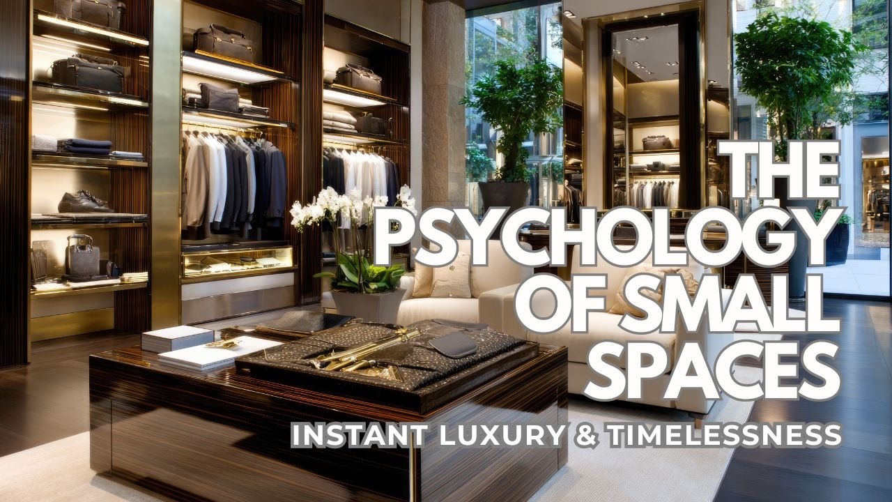 The Psychology of Small Spaces: Vertical Organization for Instant Luxury & Timelessness