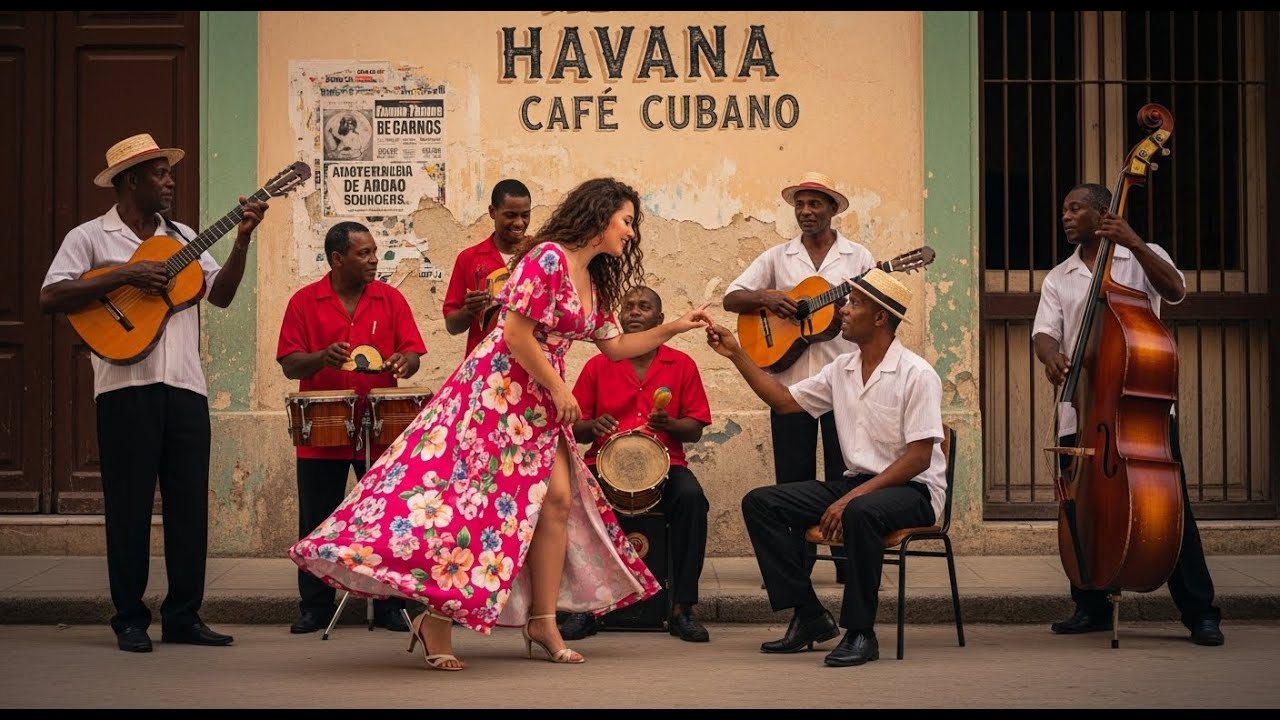 Café Cubano Music ☕: Cuban Café Serenades & Relaxed Jazz Rhythms • mix95