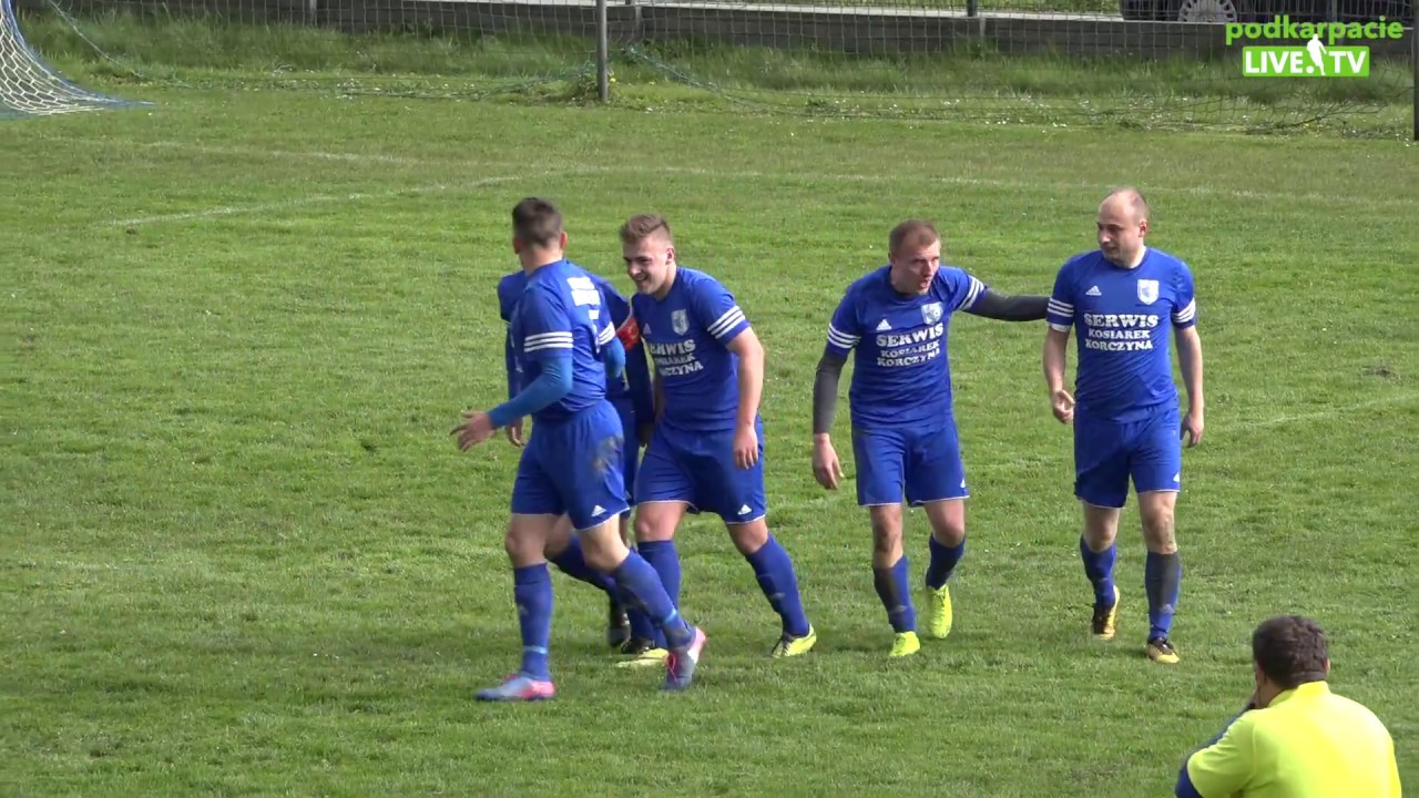 Kotwica Korczyna - OKS Markiewicza Krosno 4-1 [BRAMKI]