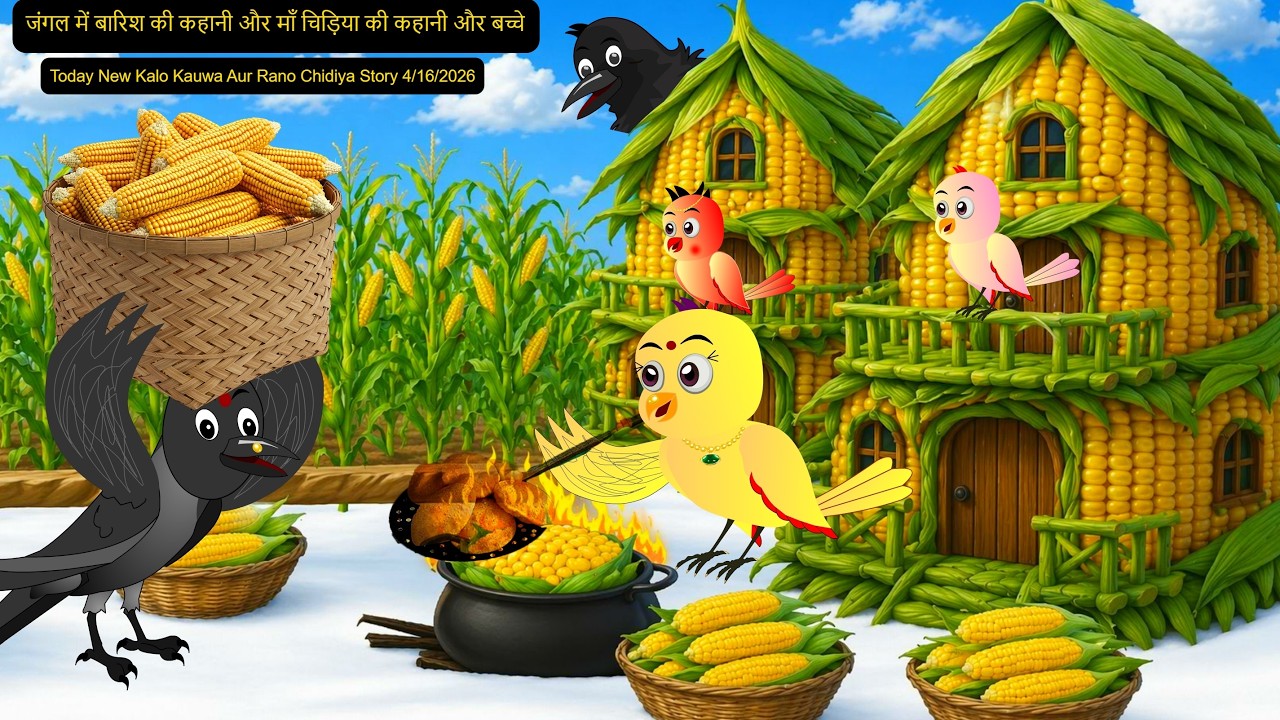 Tuni Chidiya | Rano Chidya Episod | Achi Cartoon 16/4/2026| कार्टून |Chidiy Wala Cartoon | Chichu TV