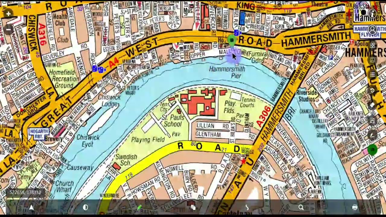 HAMMERSMITH FLYOVER Route Planning Question | TFL Topographical skills assessment Test 2026