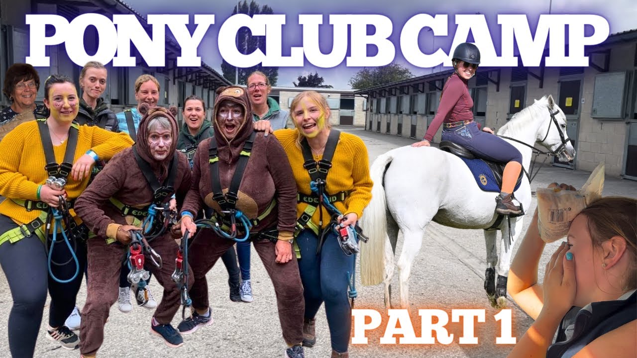 A Week in the Life as an Instructor at Pony Club Camp! - Part 1