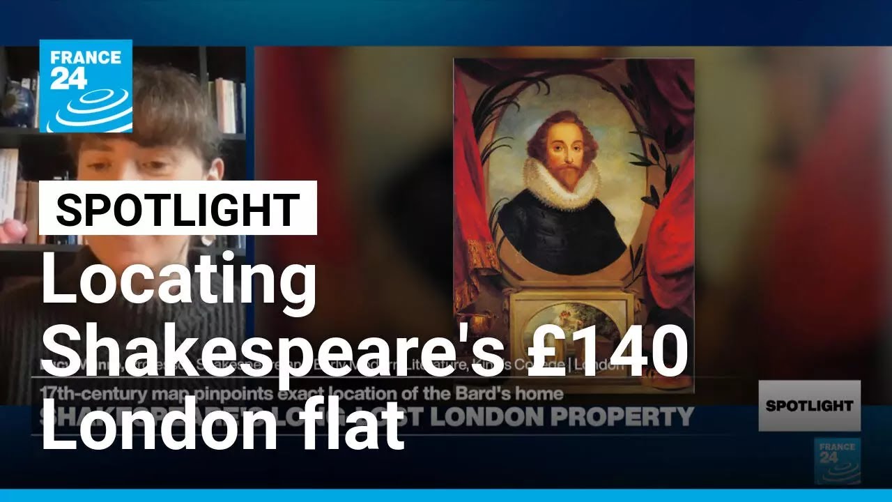 Locating Shakespeare's &pound;140 London flat &bull; FRANCE 24 English