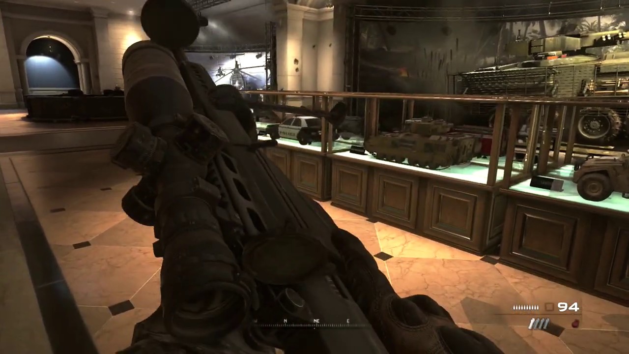 Modern Warfare 2 Remastered Intervention Nac on Ghost (Trickshot)