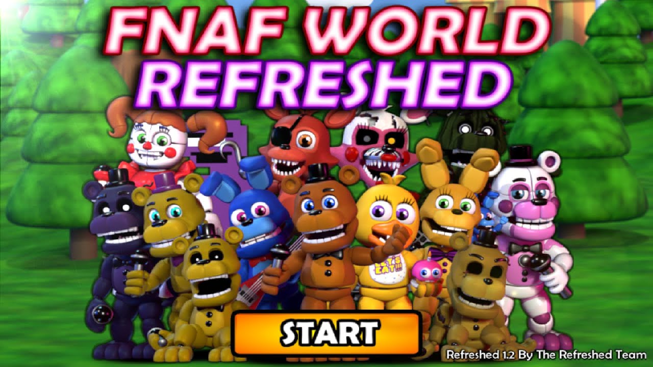 FNAF World Refreshed! 1.5 Pt 1 ( CHECK DESC )