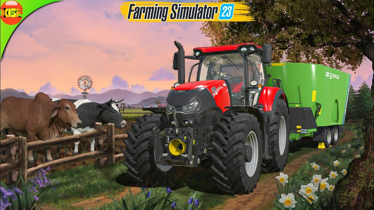 Feeding The New Neubrunn Cows | John Deere & CaseIH Farm in Neubrunn #34