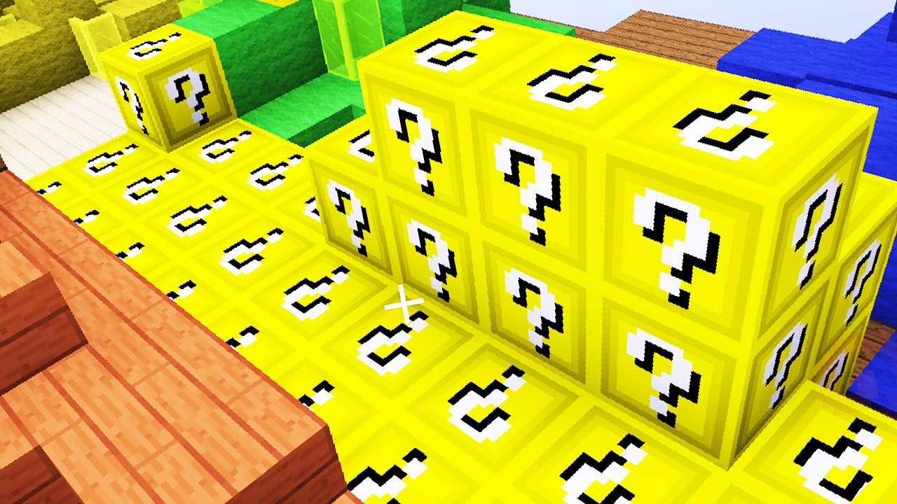 LUCKY BLOCK SKY WARS - RAZEM LEPIEJ