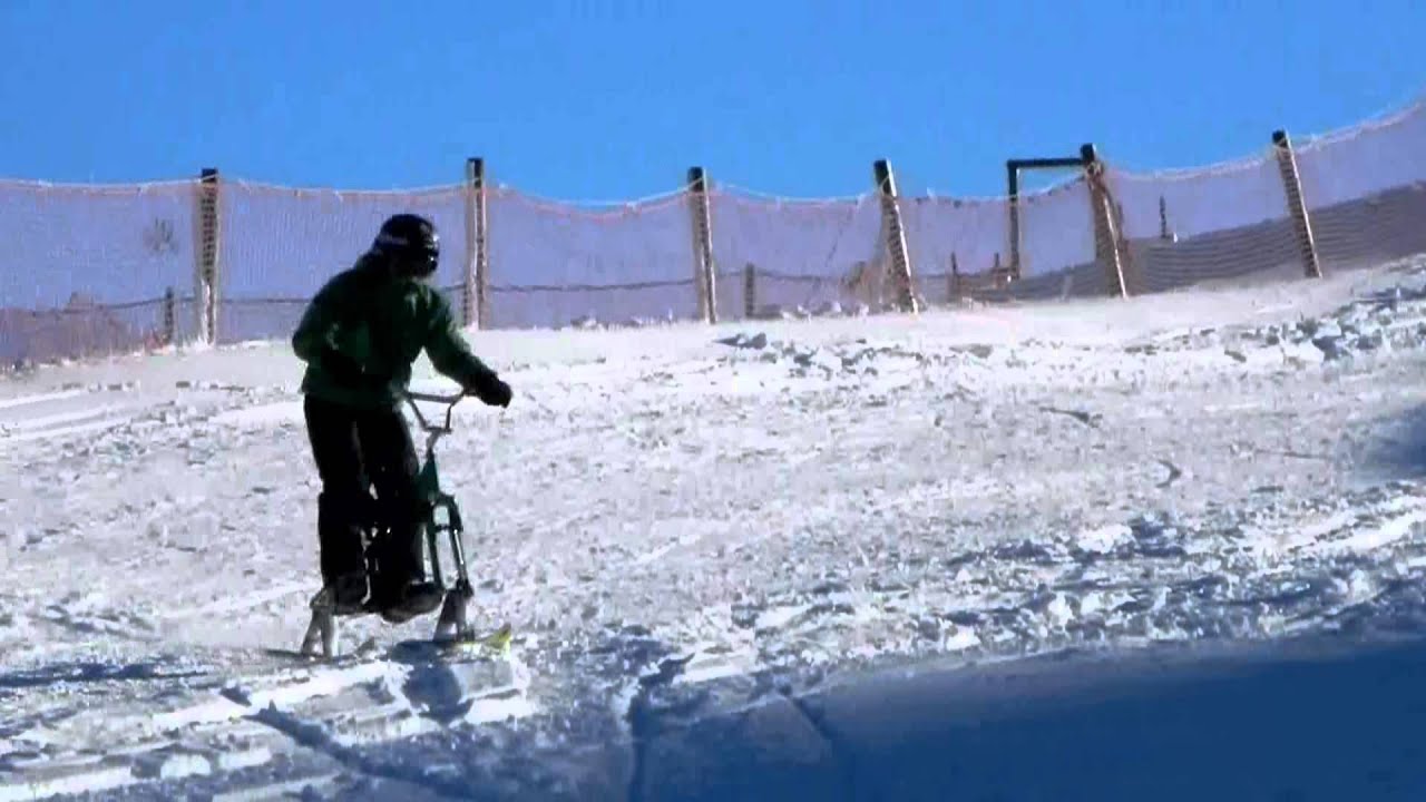 Snowbike v4.0 - First Test Ride - Monte Eremo Carpegna