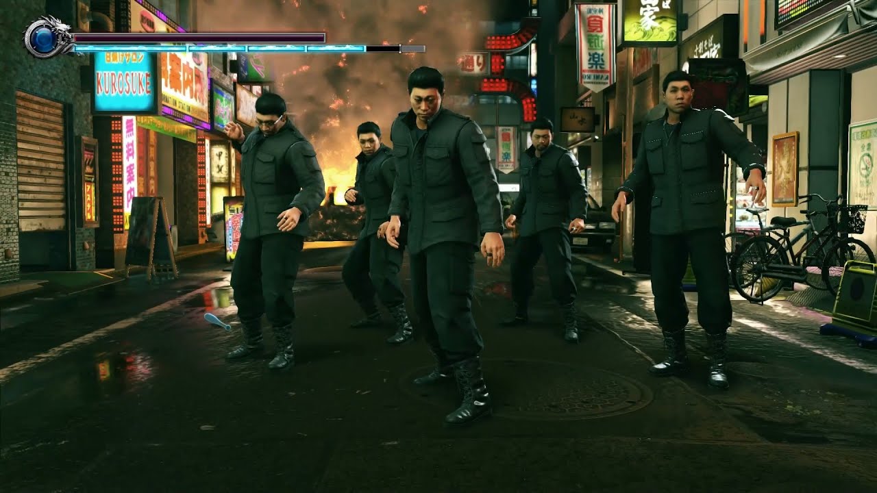 Yakuza Kiwami 2 | Jingweon mafia & Kamurocho hills | No damage | Hard difficulty.