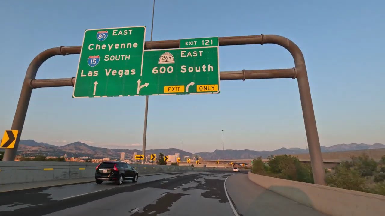 Drive from Salt Lake City International Airport to The Grand America Hotel [4K] | Utah