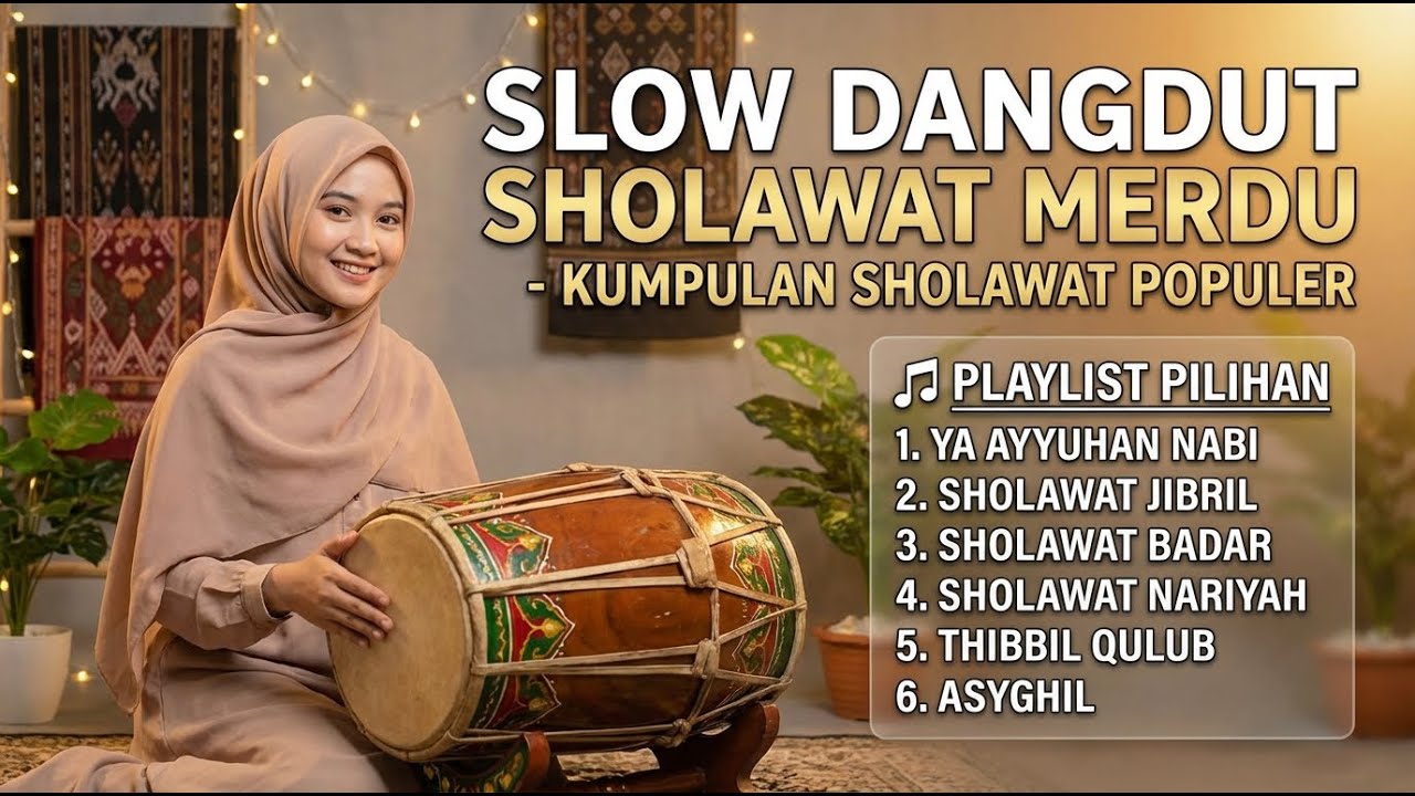6 LAGU SHOLAWAT PALING MERDU 2026 | SHOLAWAT VERSI SLOW DANGDUT KOPLO