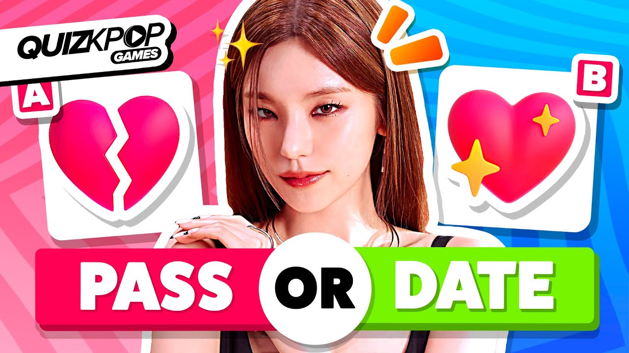 DATE or PASS - KPOP IDOLS ❤️💔 | SMASH OR PASS - QUIZ KPOP GAMES 2023 | KPOP QUIZ TRIVIA