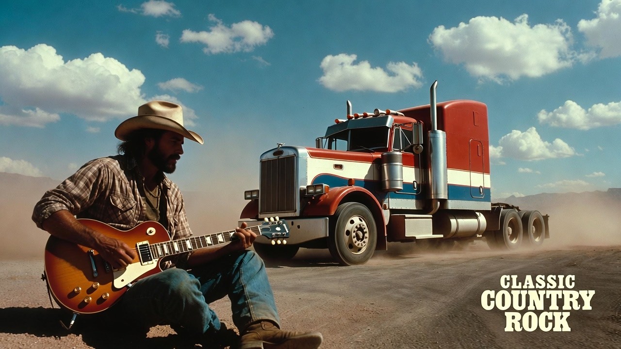 Classic Country Rock on the Road | Big Rig Truck, Guitar & Dusty Daylight