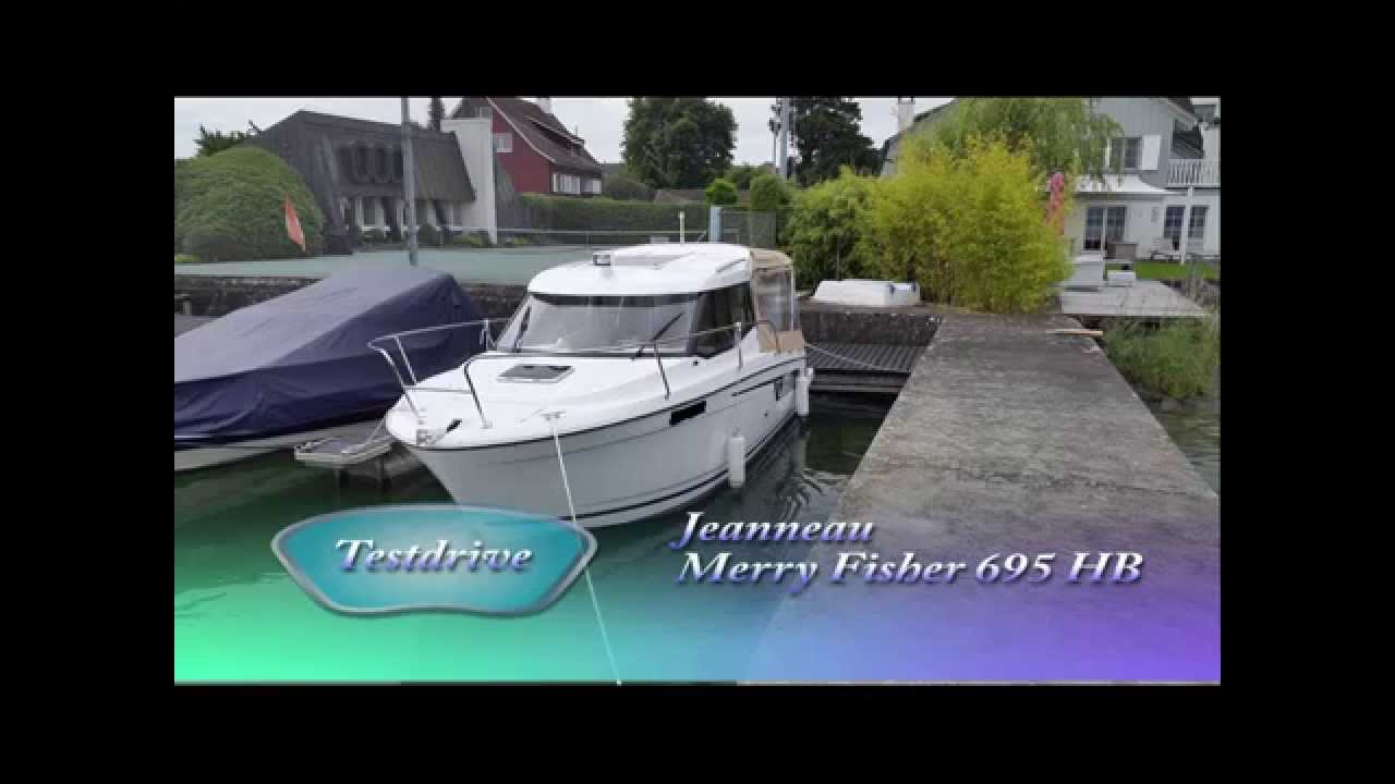 Testdrive Jeanneau Merry Fisher 695 HB - 2015