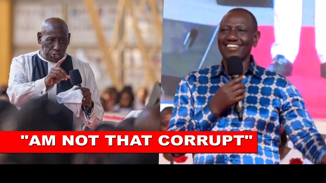 Listen to Ruto's reply after Pastor Lai called him corrupt face to face in Mombasa JCC church!🔥