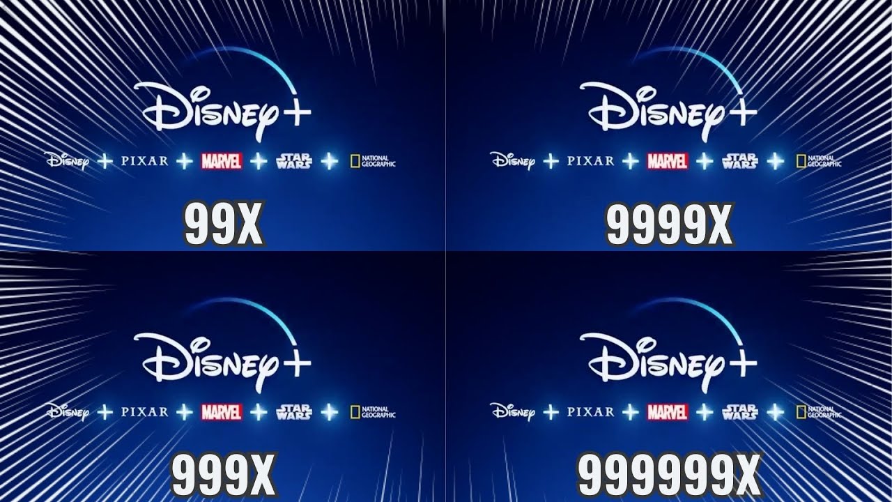 Disney Plus Intro Getting 999999X Speed