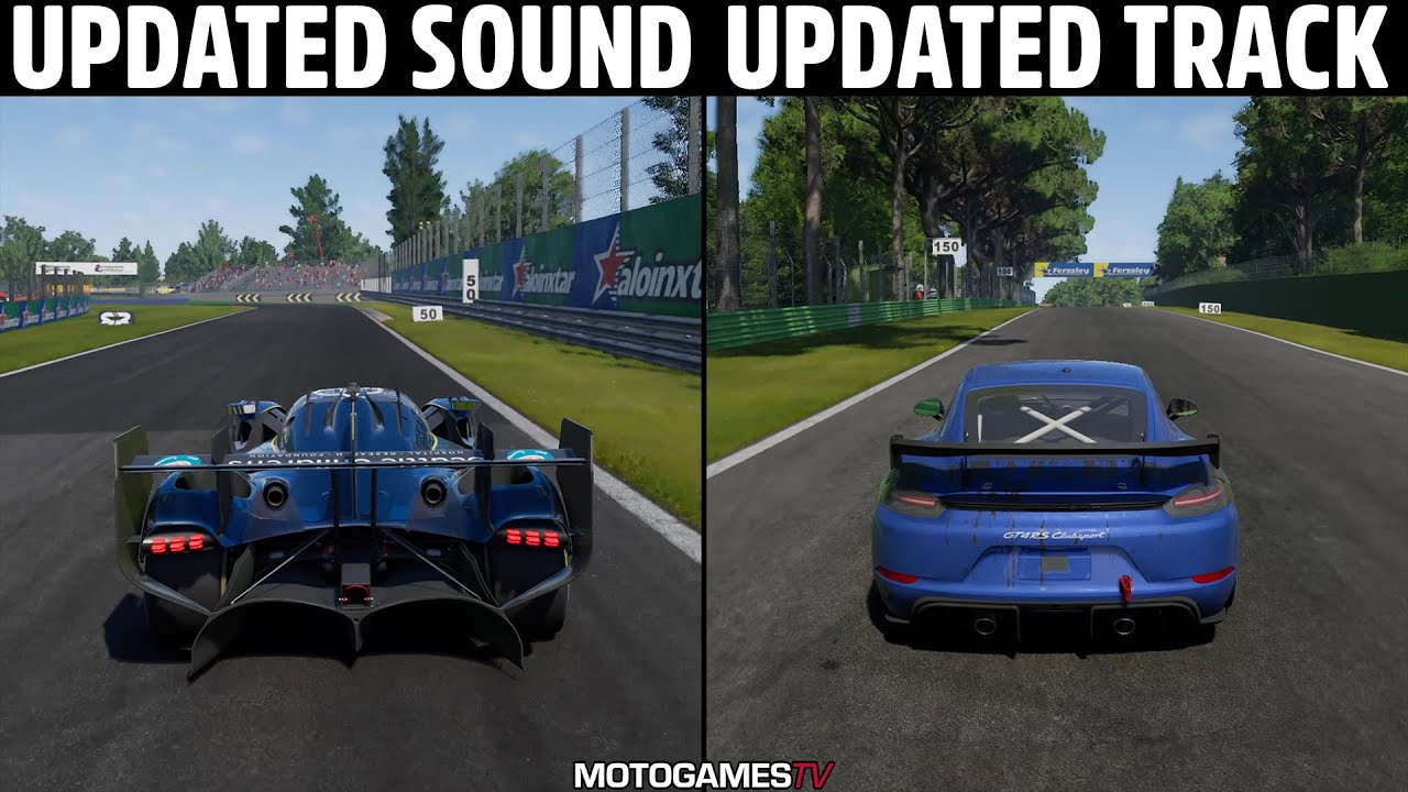 Project Motor Racing - Updated Aston Martin Valkyrie Sound and San Marino Visuals Improvements