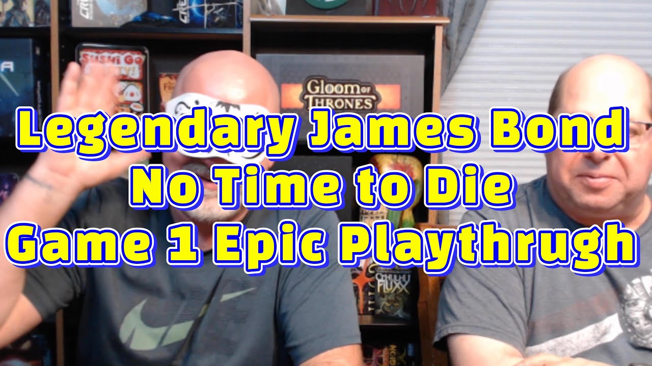 Legendary James Bond No Time to Die Game 1