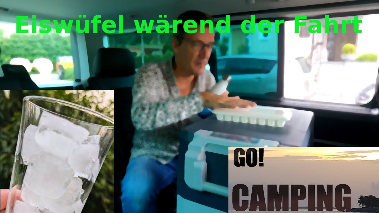 Unter 200 Euro!!! Frische Eiswürfel wärend der Autofahrt!!! Autokühlschrank 2024!!