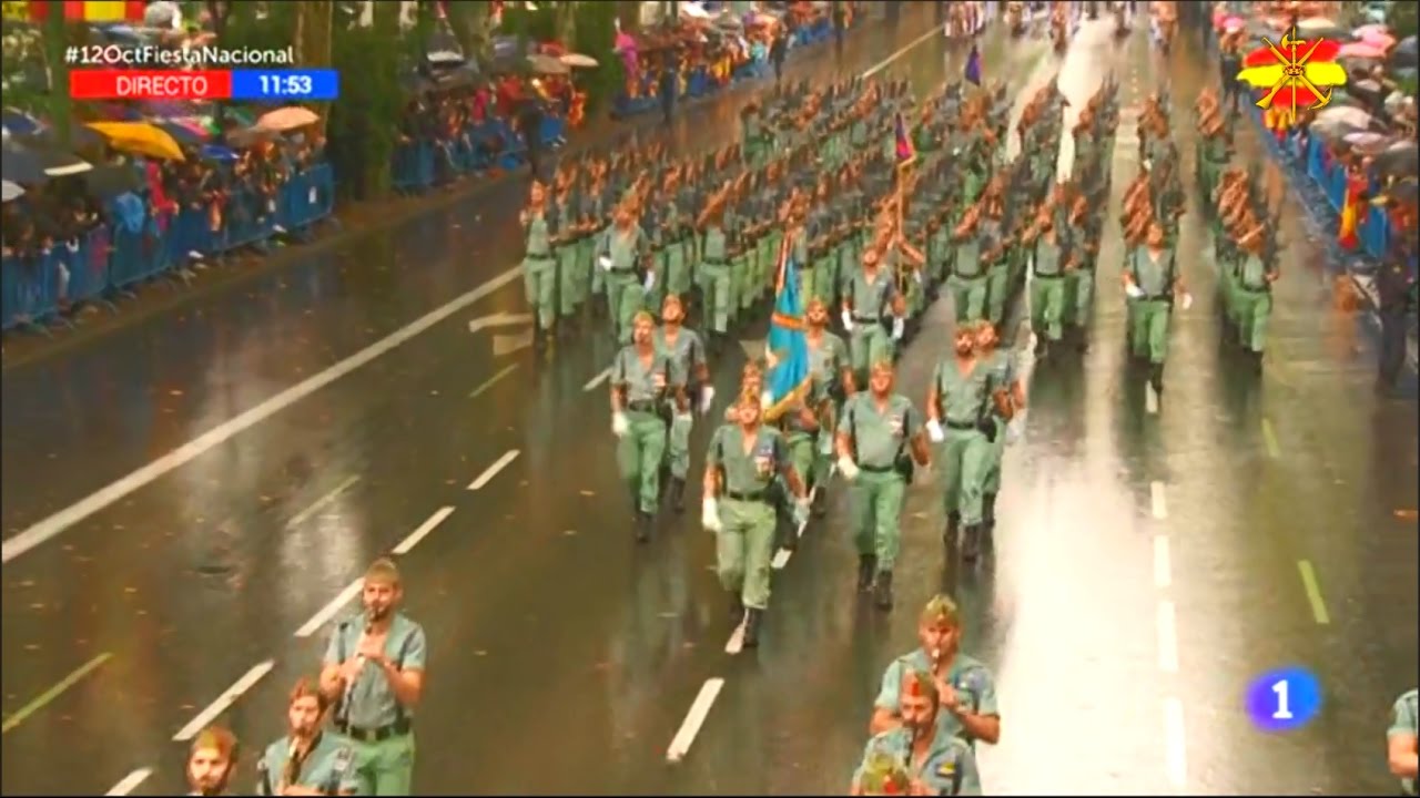 La Legión en la Fiesta Nacional 2016 (TVE)