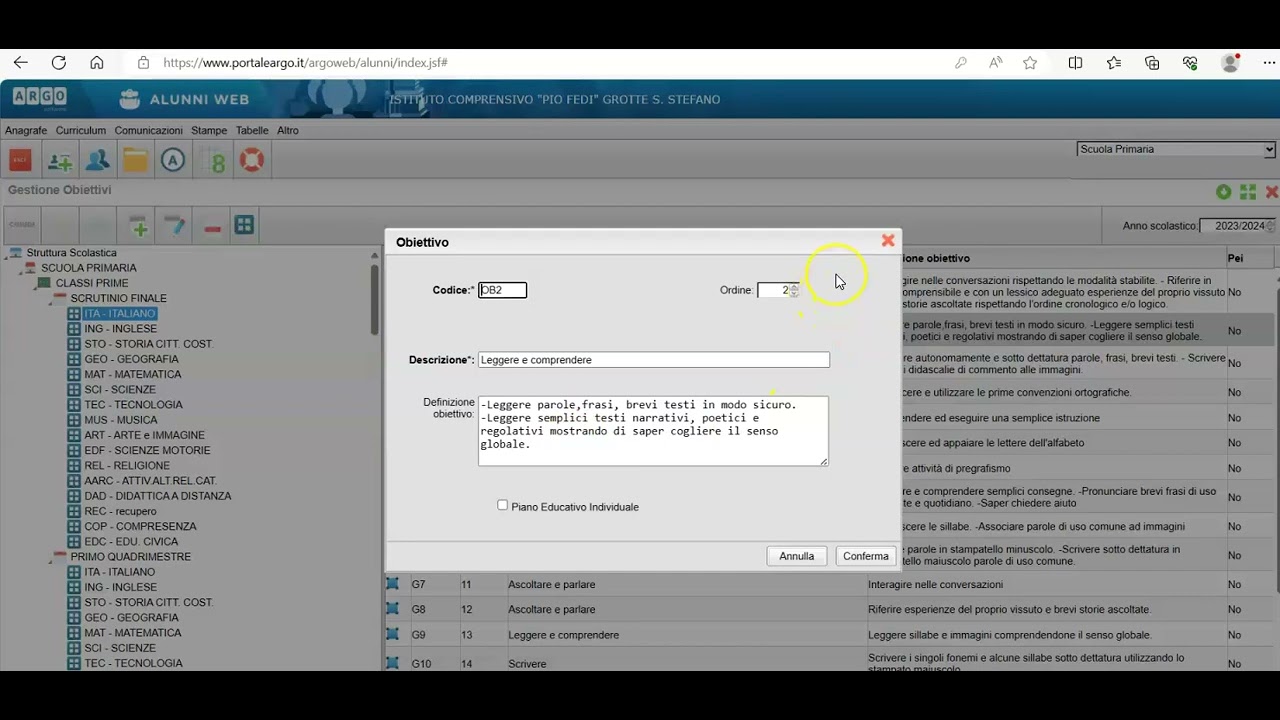 Tutorial Argo DidUp - Nuova modalità di scrutinio per la scuola primaria