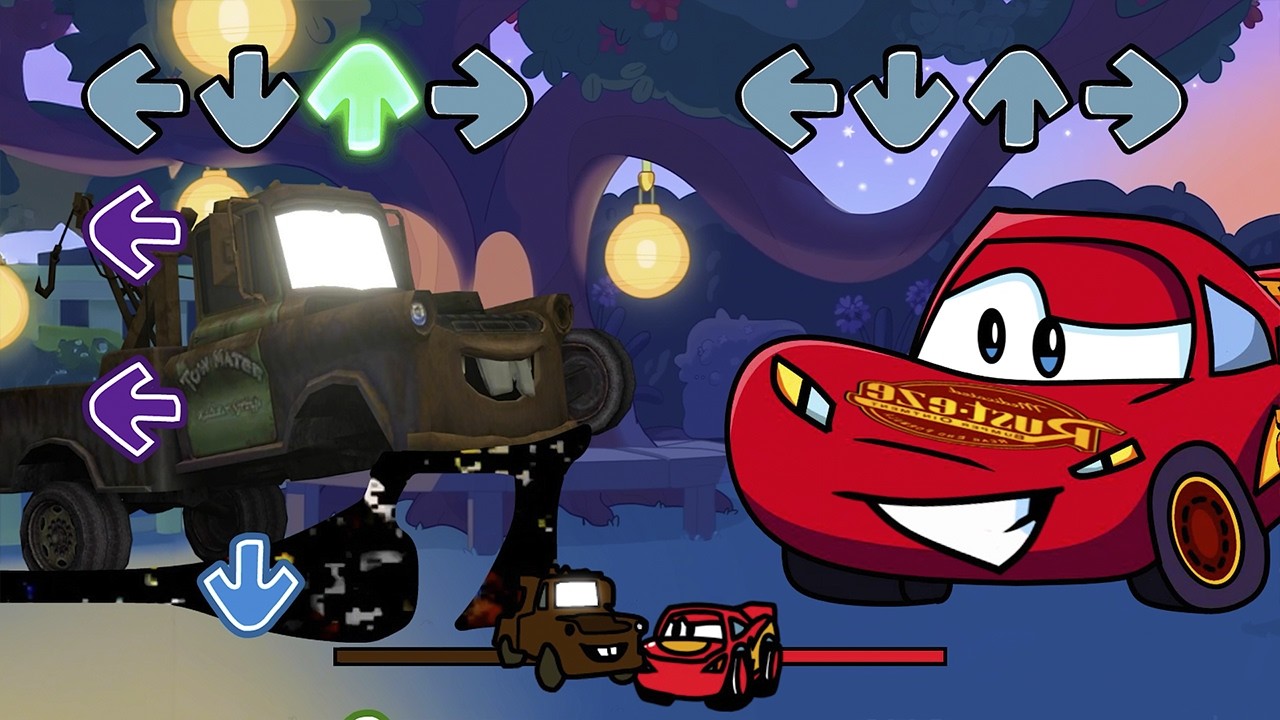 FNF Pibby McQueen VS OG McQueen (Can Can) - Friday Night Funkin'