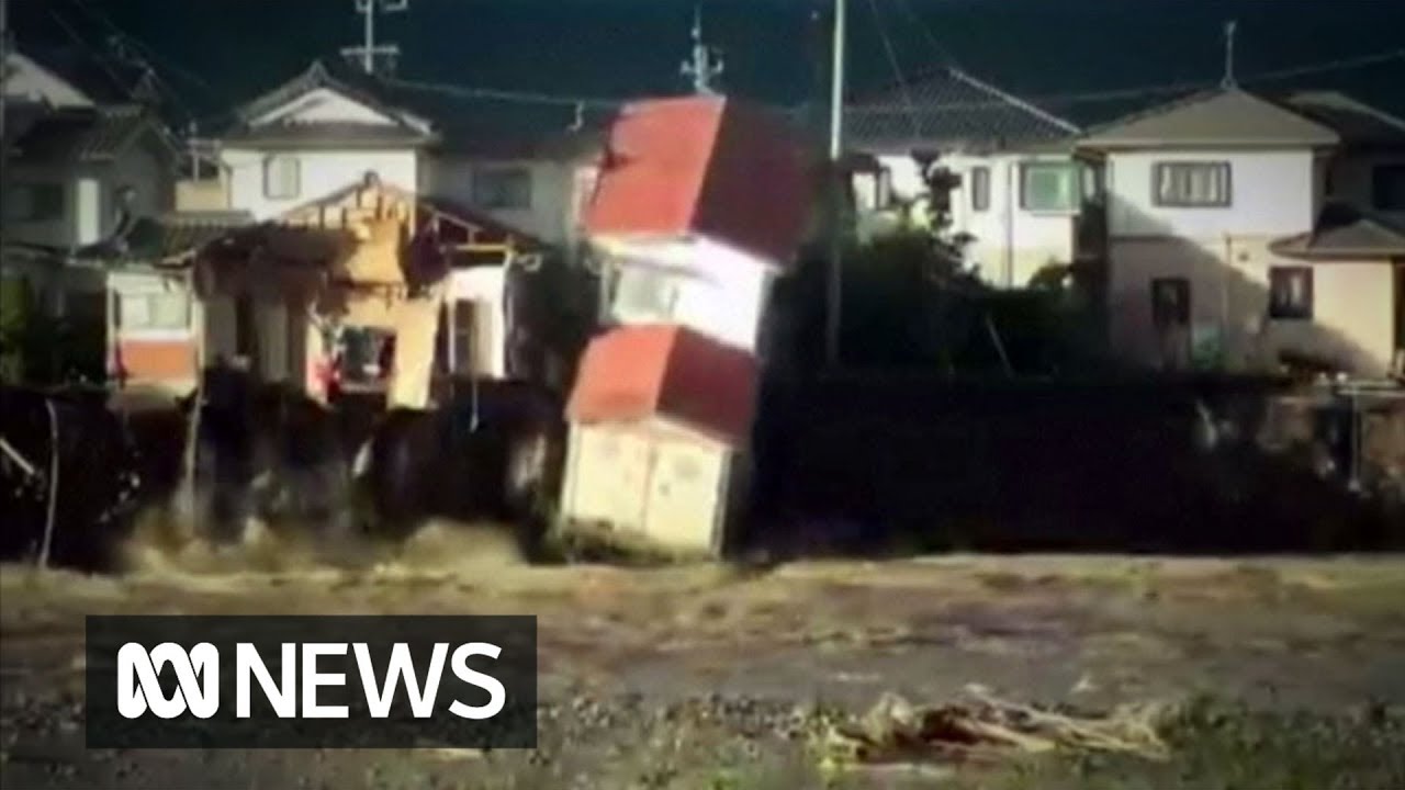 Typhoon Hagibis death toll reaches 30 after rivers break banks in Japan | ABC News