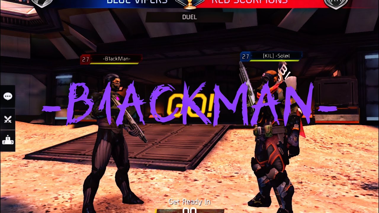 Shadowgun legends: Farming -B1ackMan- in duels