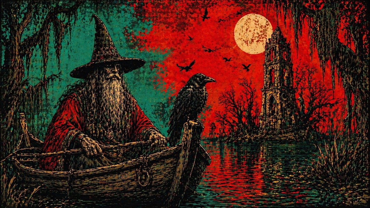 Psychedelic swamp rock-blues trip - Dark mystic groove mix