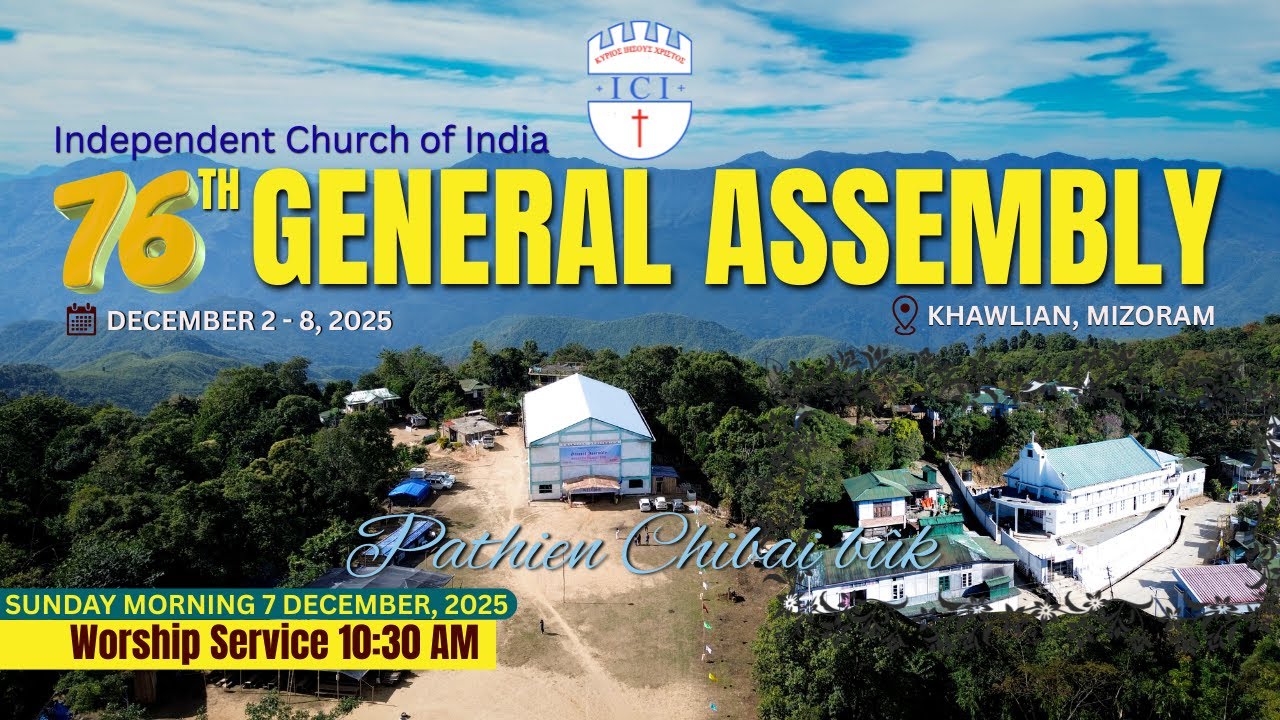 76th ICI General Assembly (LIVE) | Dec. 7, 2025 | Sunday Morning Worship Service