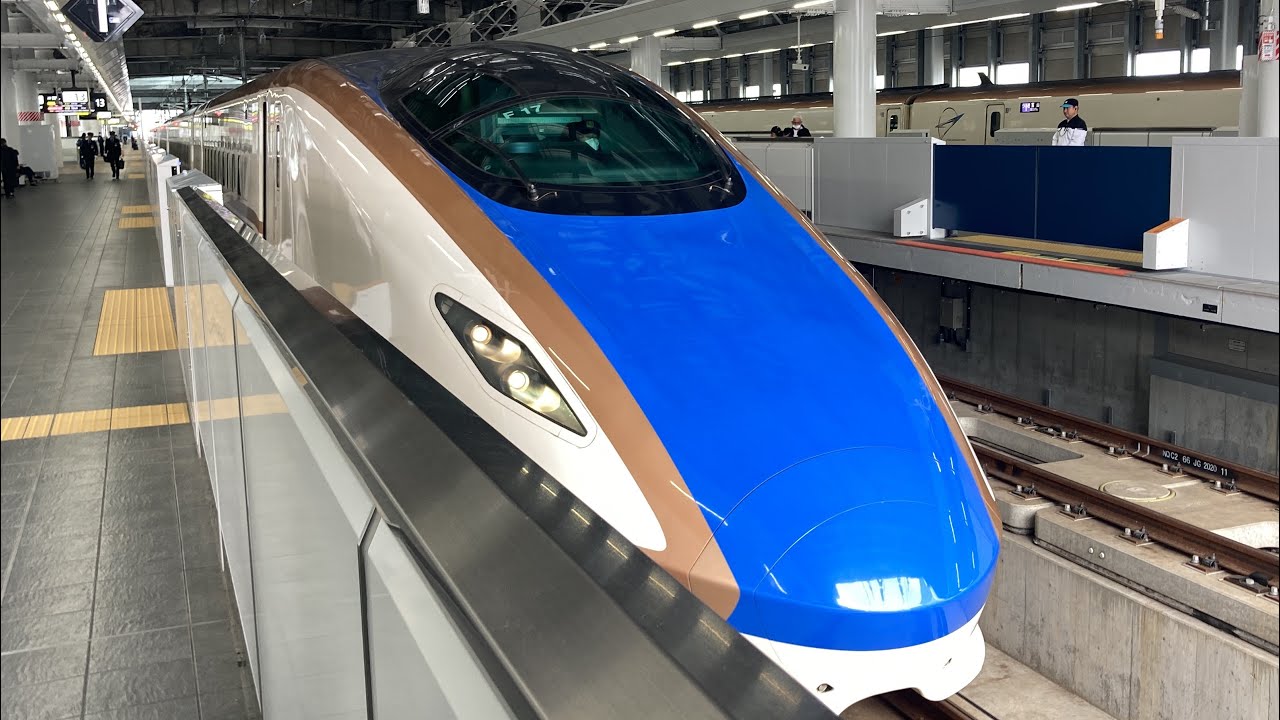 新幹線かがやき508号 車窓 敦賀・福井→東京(全新幹線接続)/ 北陸新幹線 敦賀921発[Japan]Train(Shinkansen)Window View | Fukui - Tokyo