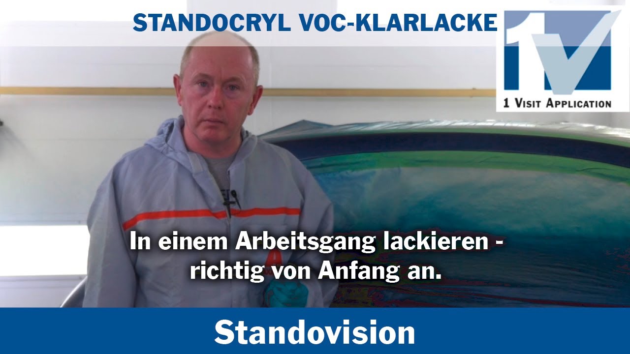 Standocryl VOC Klarlacke. In einem Arbeitsgang lackieren - richtig von Anfang an
