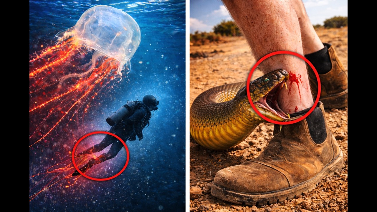 Die 10 TÖDLICHSTEN Tiere Australiens!