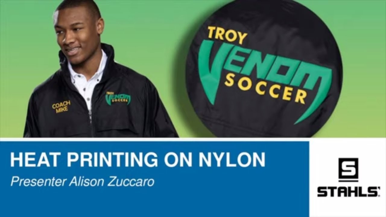 Heat Pressing on Nylon Fabrics