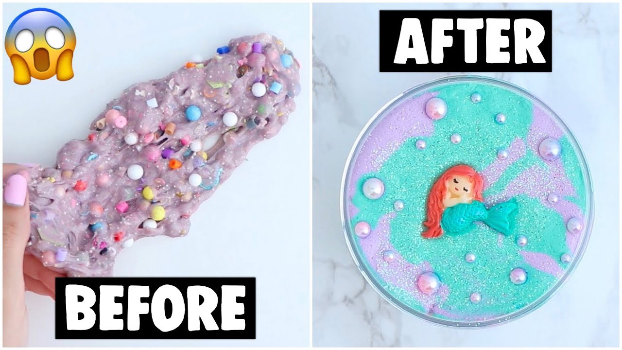 EXTREME IMPOSSIBLE SLIME MAKEOVERS *fixing the worst slime ever*