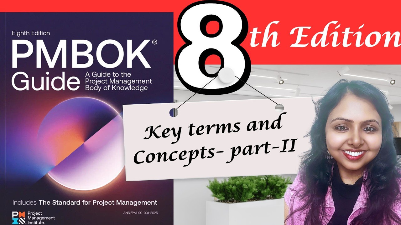 PMBOK 8th Edition | Project Management |PMP