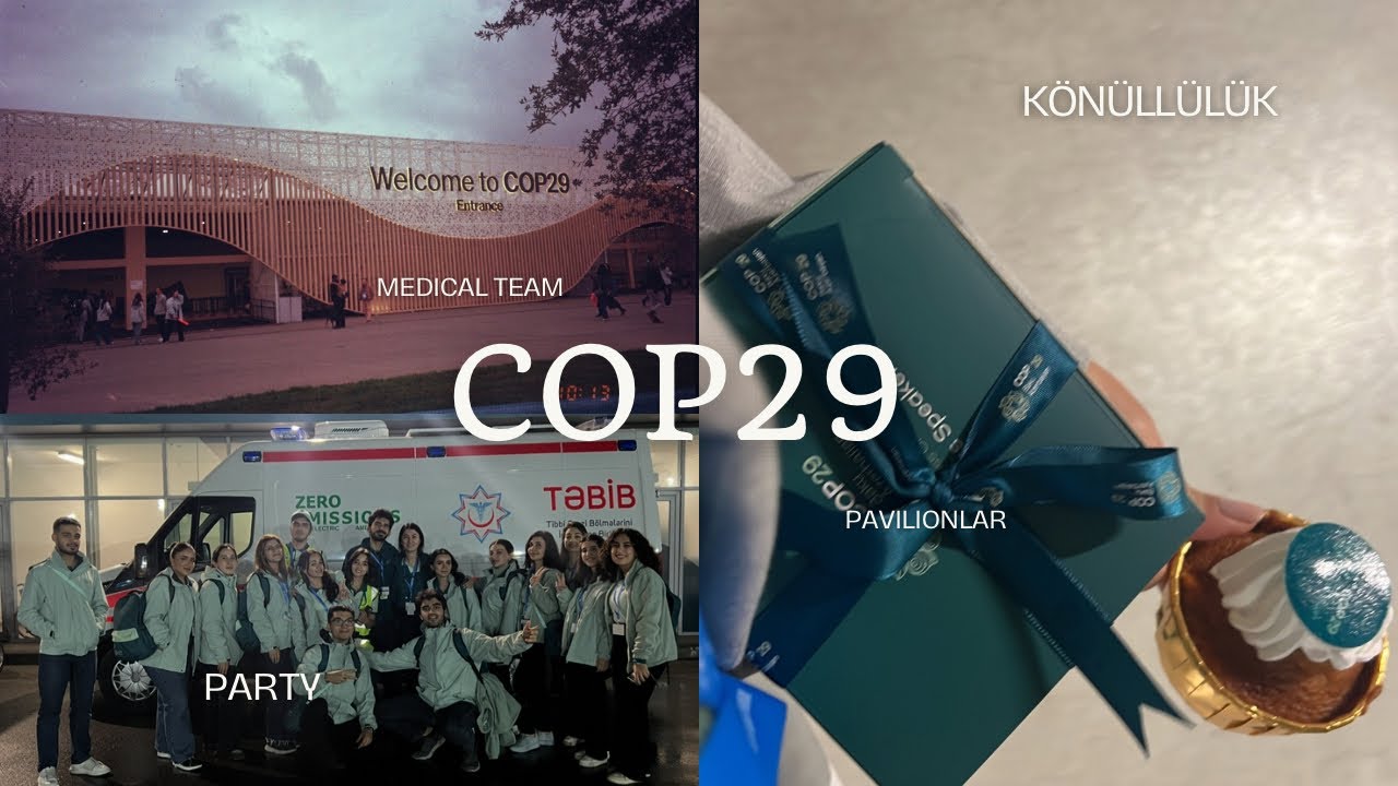 COP29. First Aiders Team. Könüllülük xatirələri