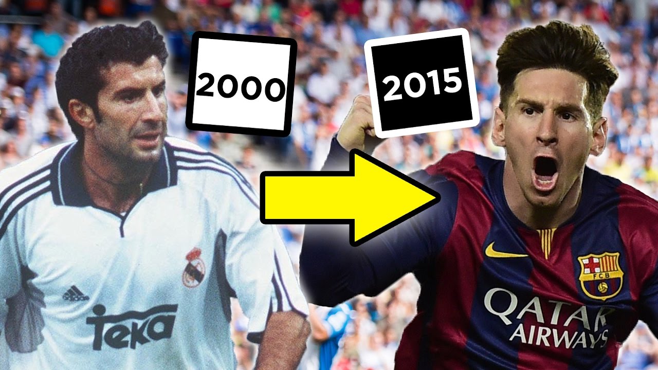 How The World's Best Three Footballers Have Changed Since 2000